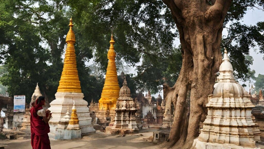 bodhi tree in bodh gaya