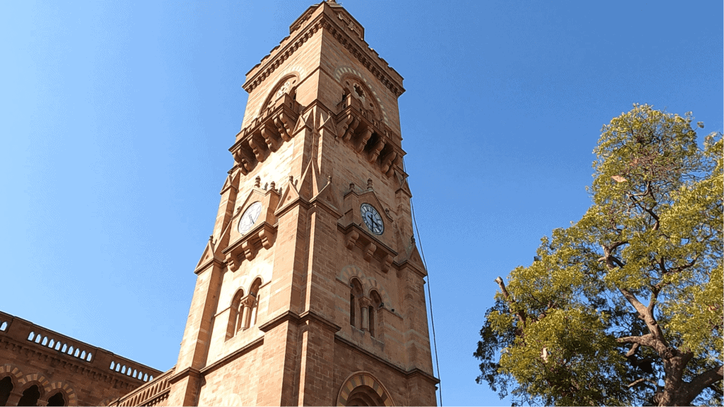 Clock tower of parag mahal bhuj