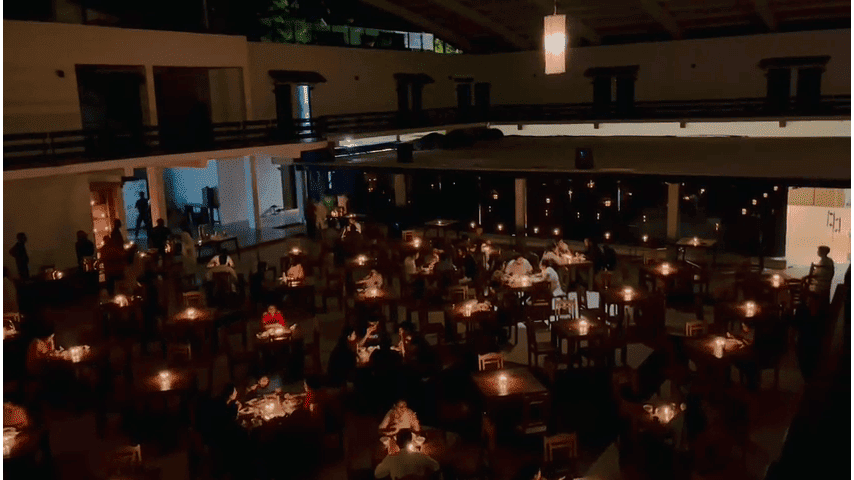 candlelight dinner experience with Inner engineering