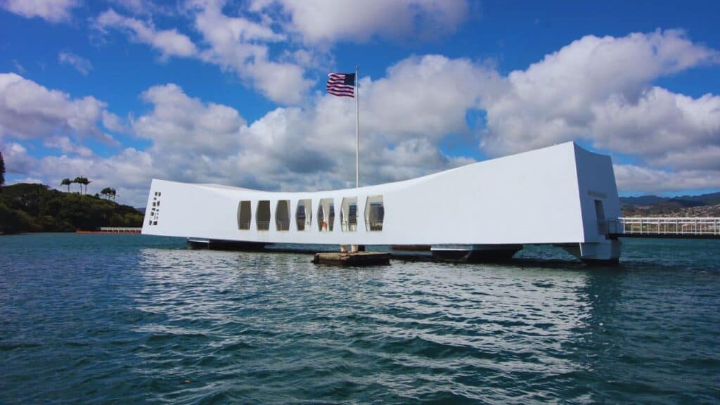 USS Arizona memorial: historical places to visit in USA