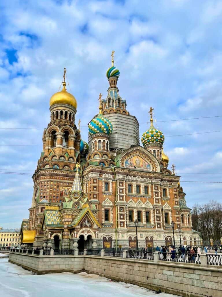 church of the savior on spoiled blood - St petersburg itinerary