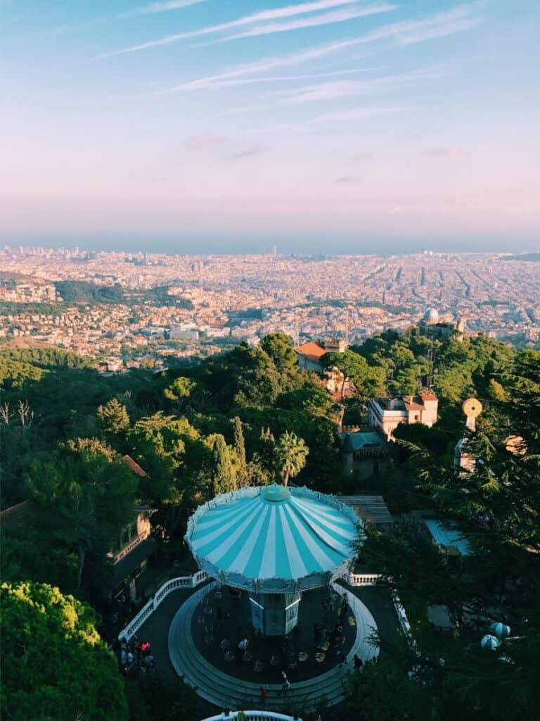 Tibidabo - Barcelona itinerary 