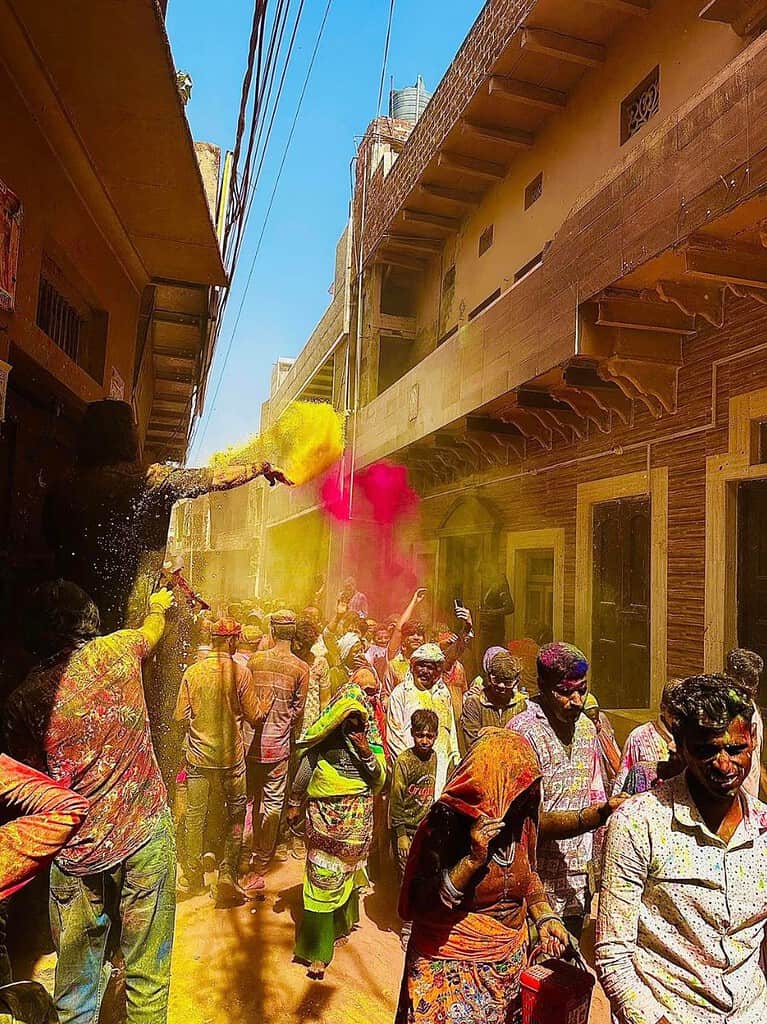 best time to visit India - Holi festival